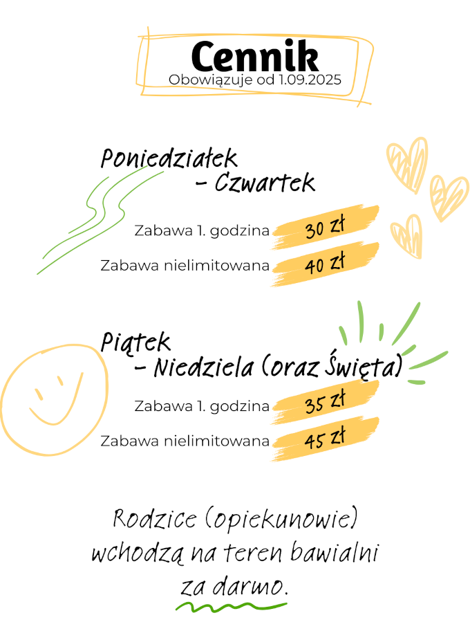 Cennik swawole